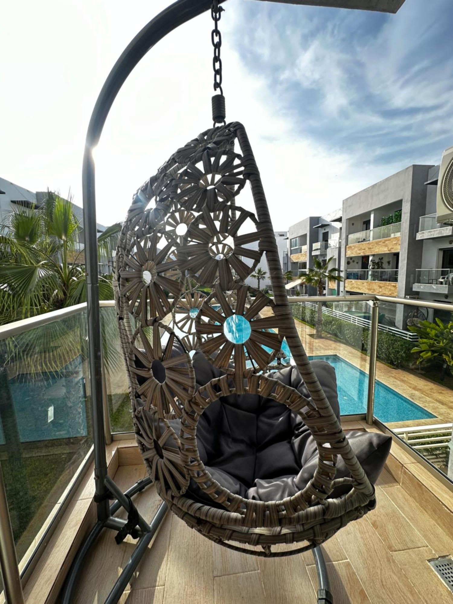 Ocean Palm Aρραrt Pοοl Vieω Lägenhet Casablanca Exteriör bild